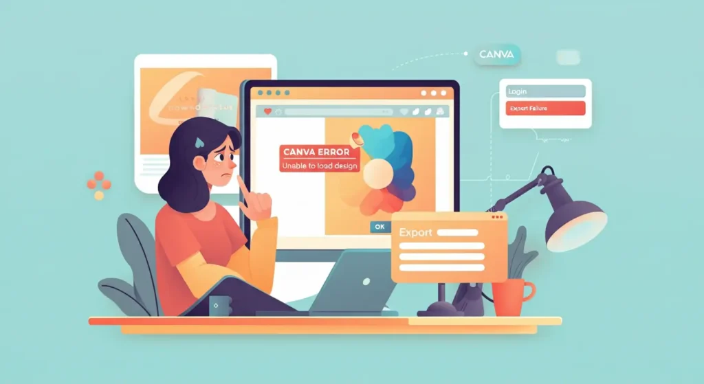 User complaints about Canva downtime on Twitter