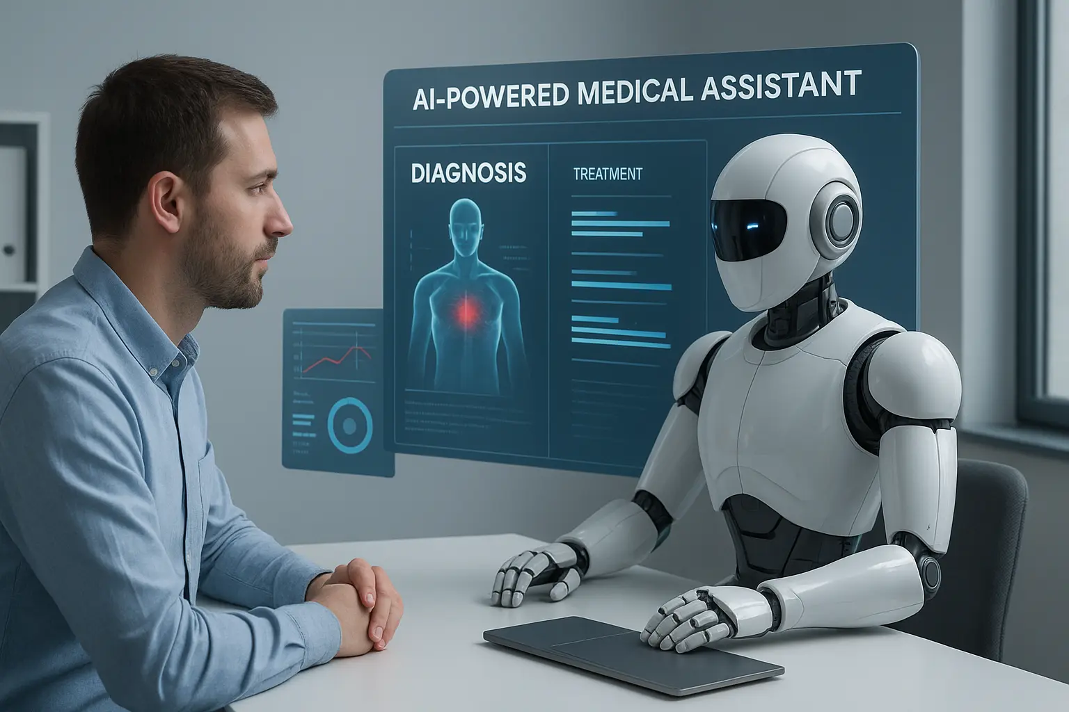 Agentic AI doctor improving accuracy and accessibility in healthcare.