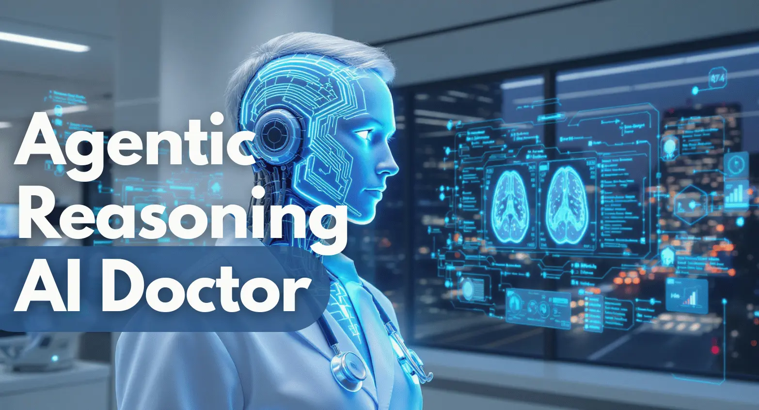 Agentic Reasoning AI Doctor transforming healthcare with advanced reasoning.