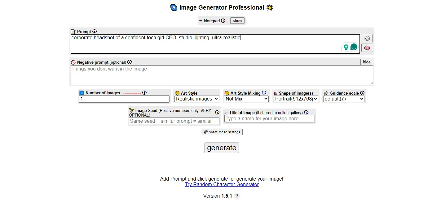 Perchance AI Image Generator Professional: Advanced Features Explained