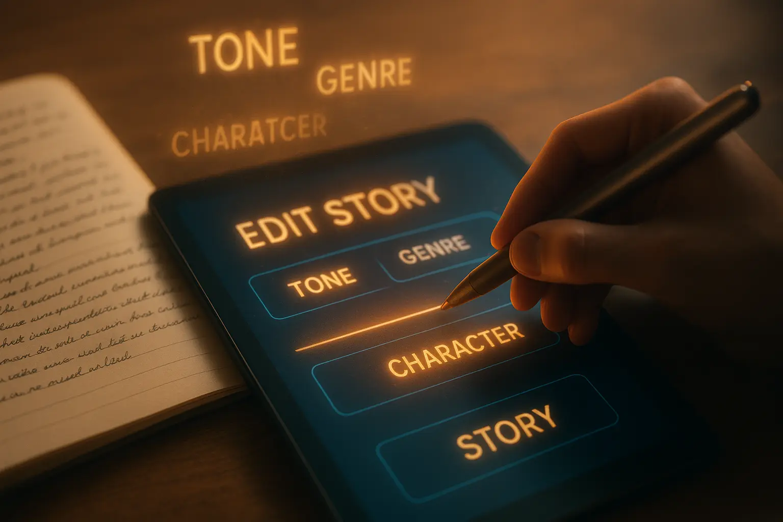 Writing best practices using AI story writer no filter