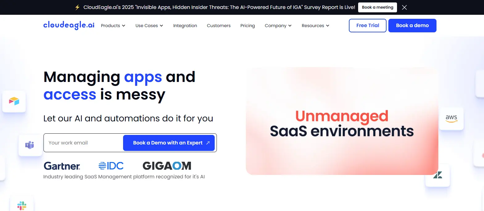 cloudeeagle home - AI cloud business management platform
