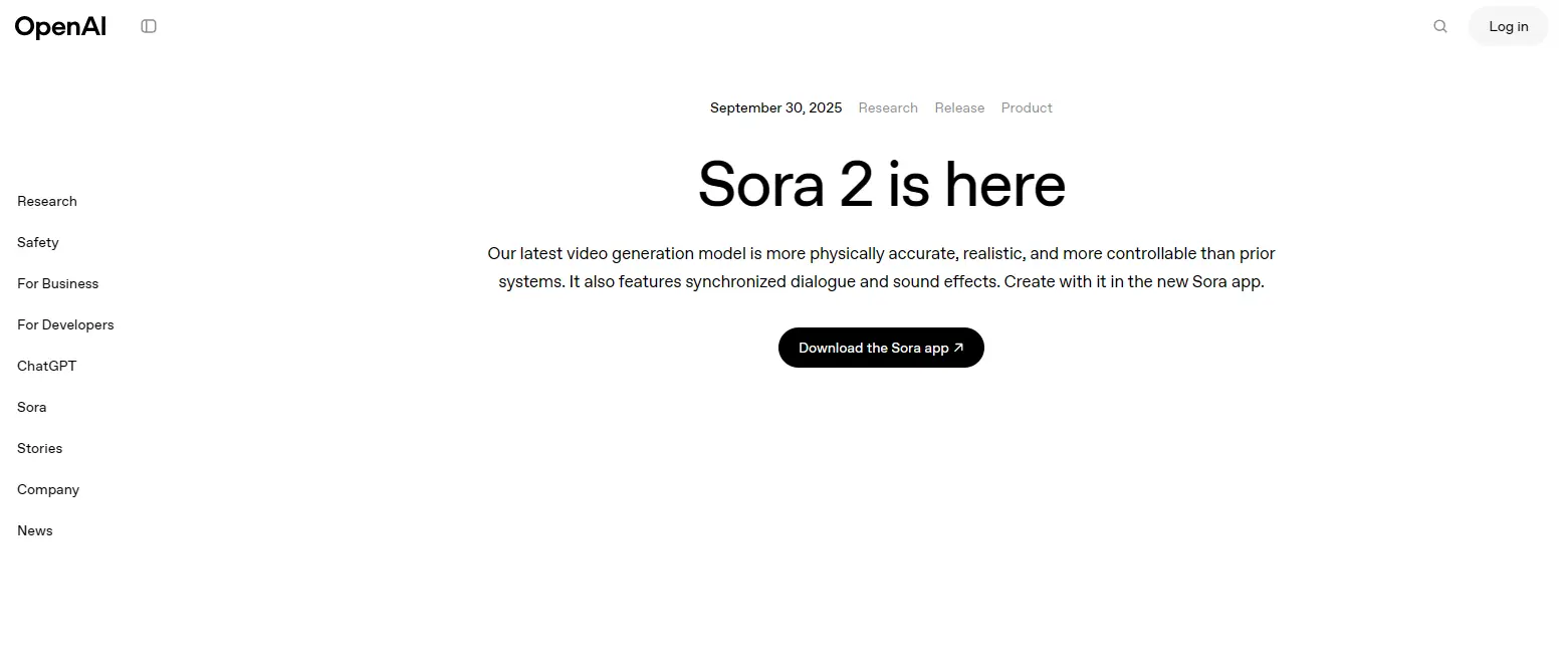 sora 2 home - AI Video Generator 2025