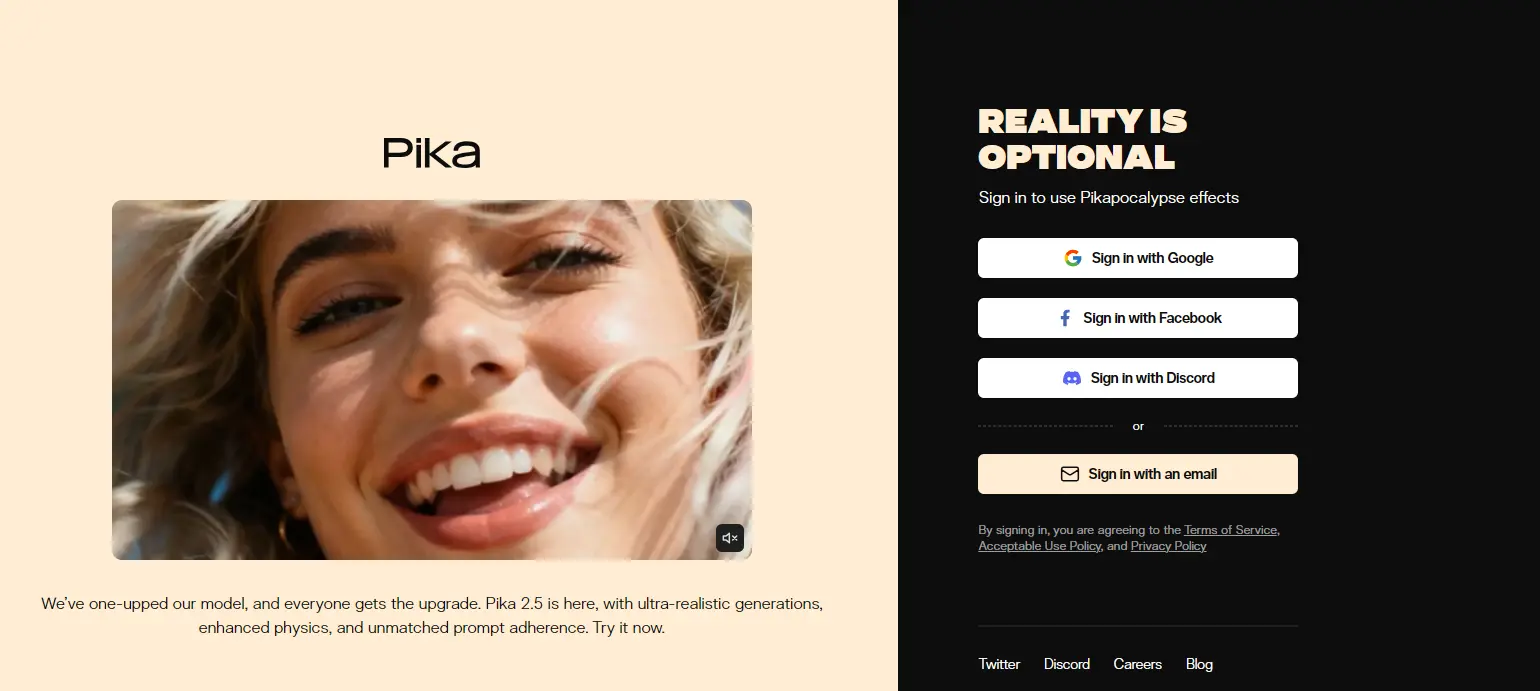 pika ai faceswap video tool