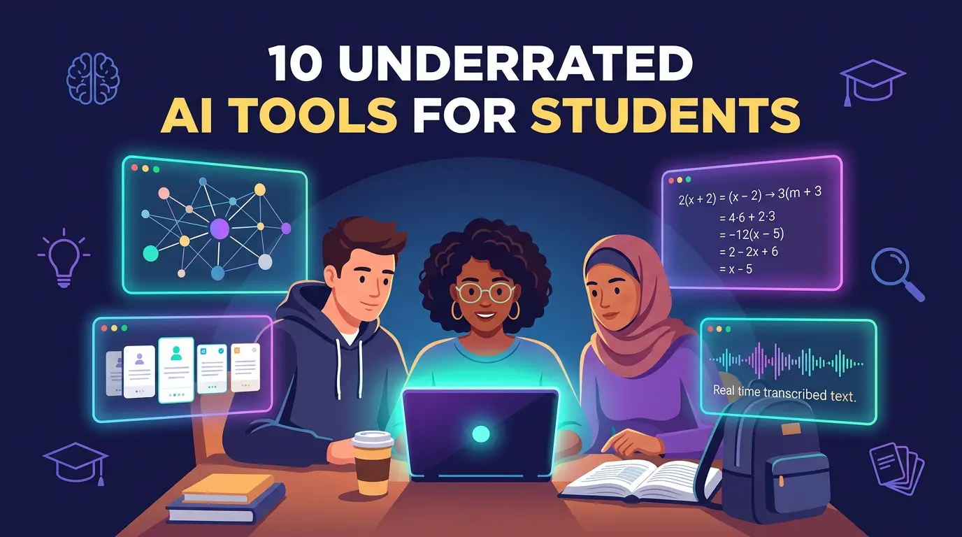 10 Underrated AI Tools for Students