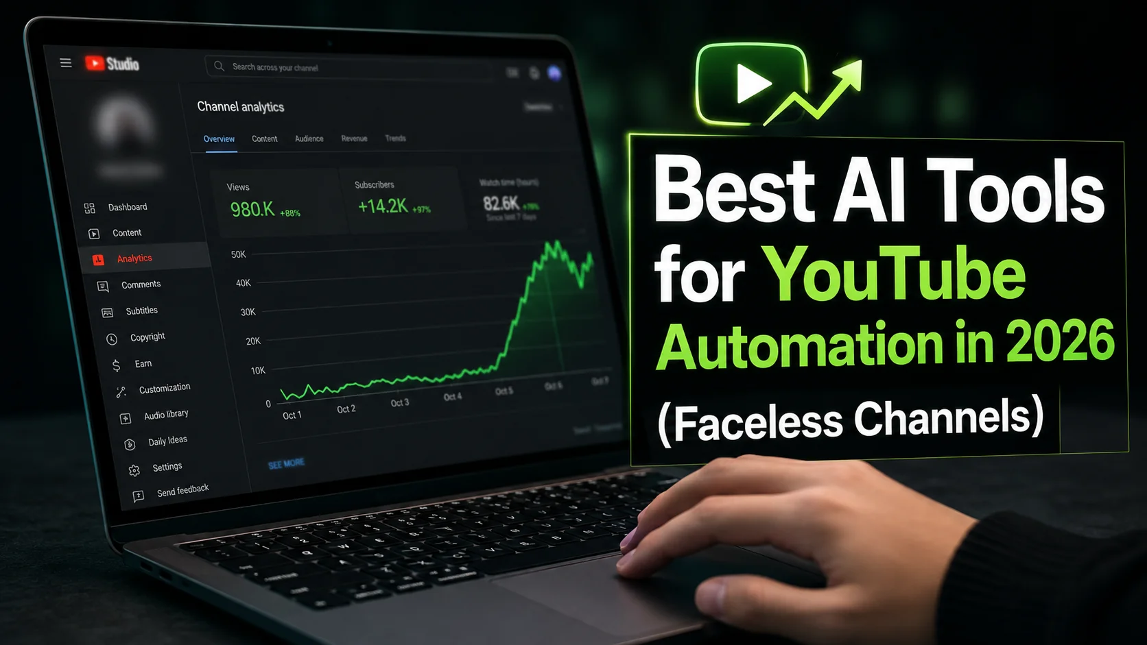 Best AI Tools for YouTube Automation in 2026 (Faceless Channels)